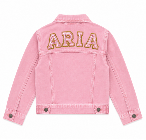 Pink denim jacket (Copy 2)