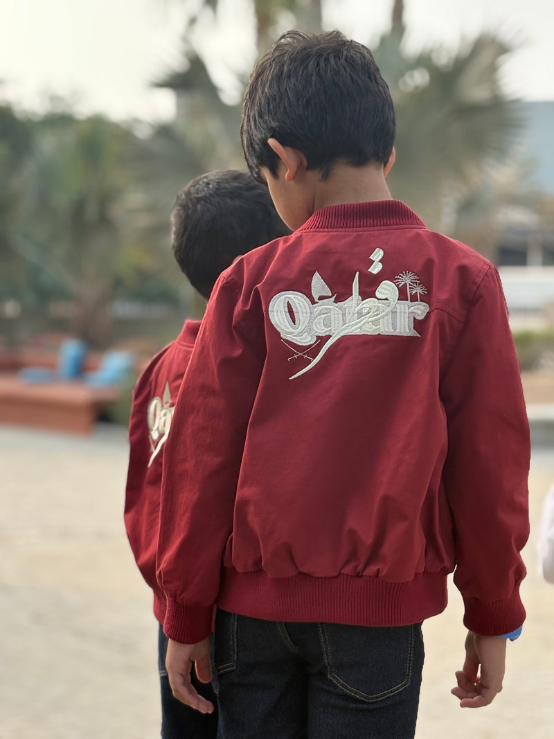 Qatar maroon jacket