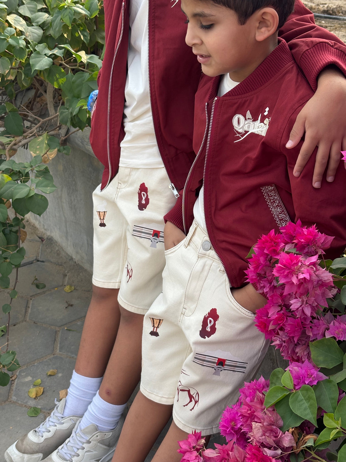 Qatar maroon jacket