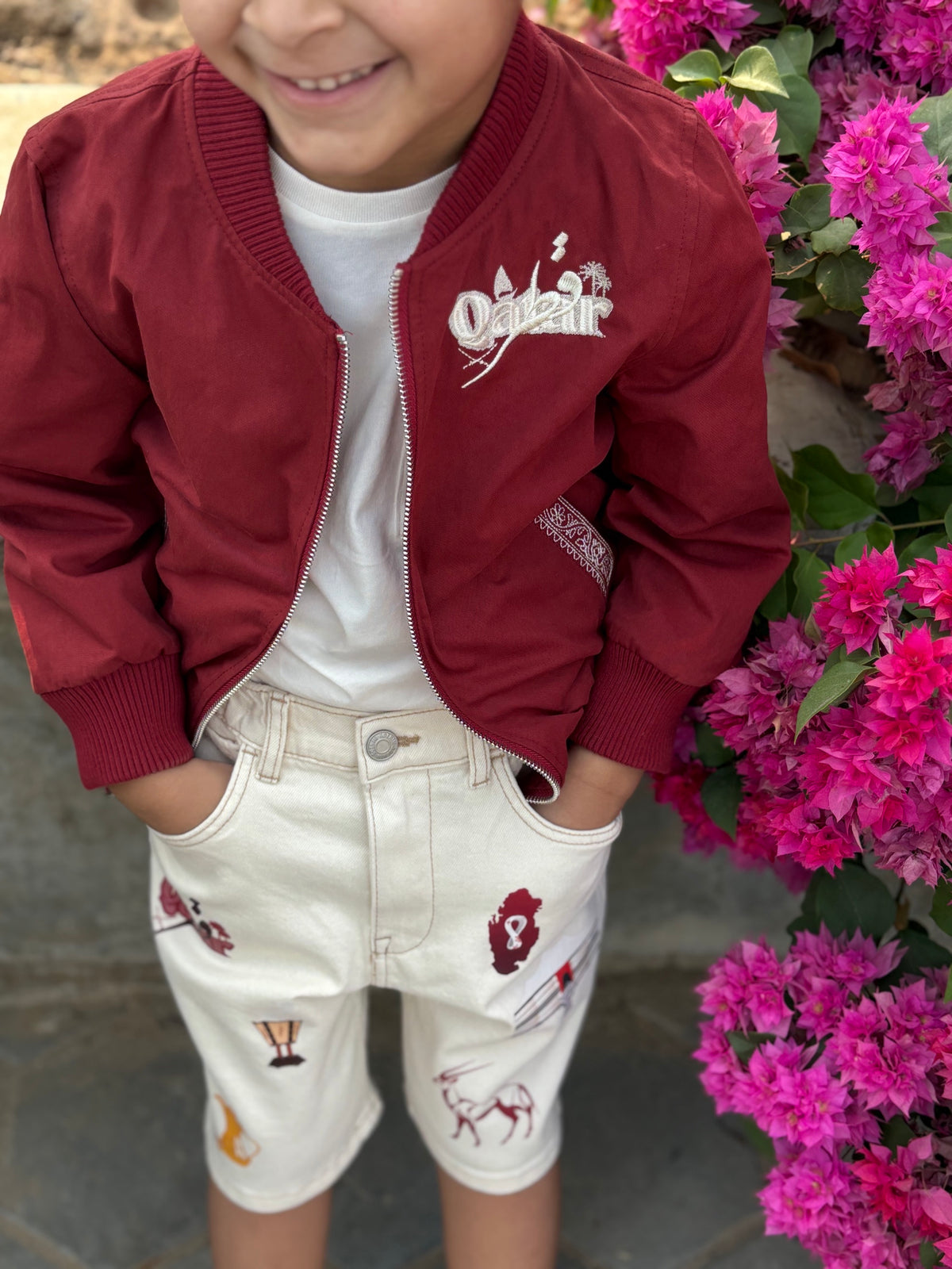 Qatar maroon jacket