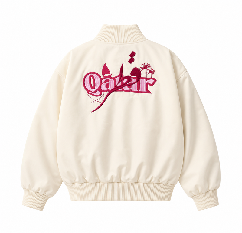 Qatar off white jacket
