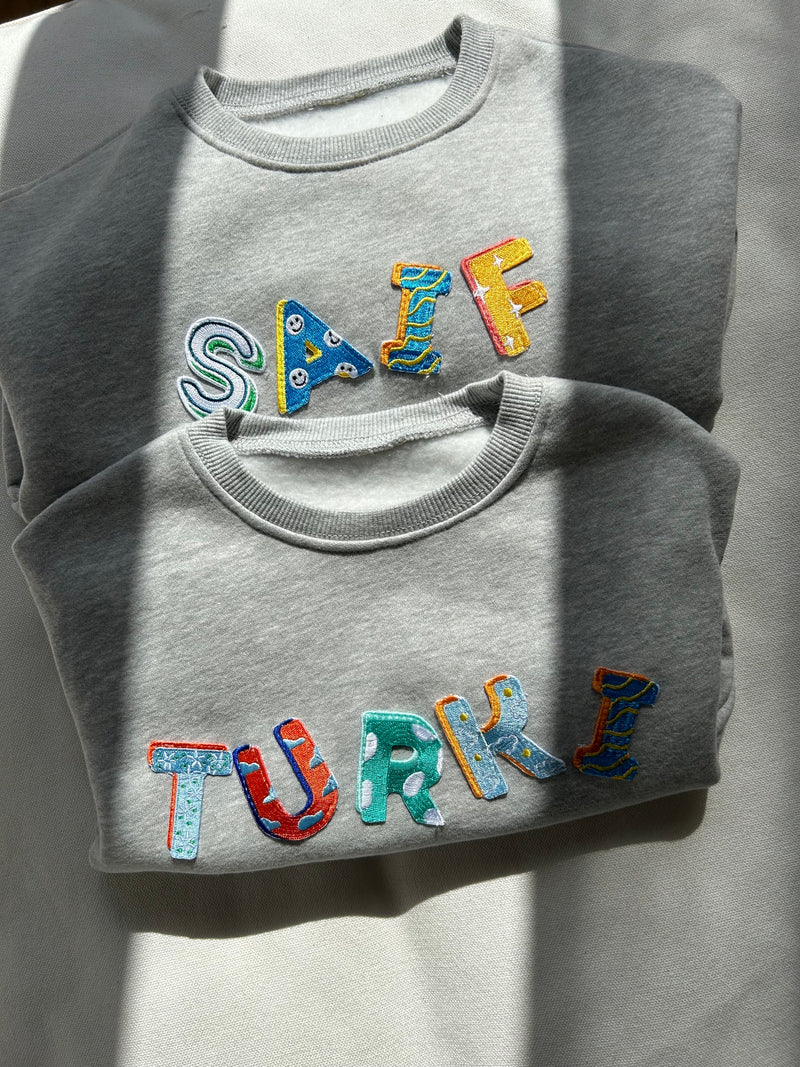 Gray winter fleece set