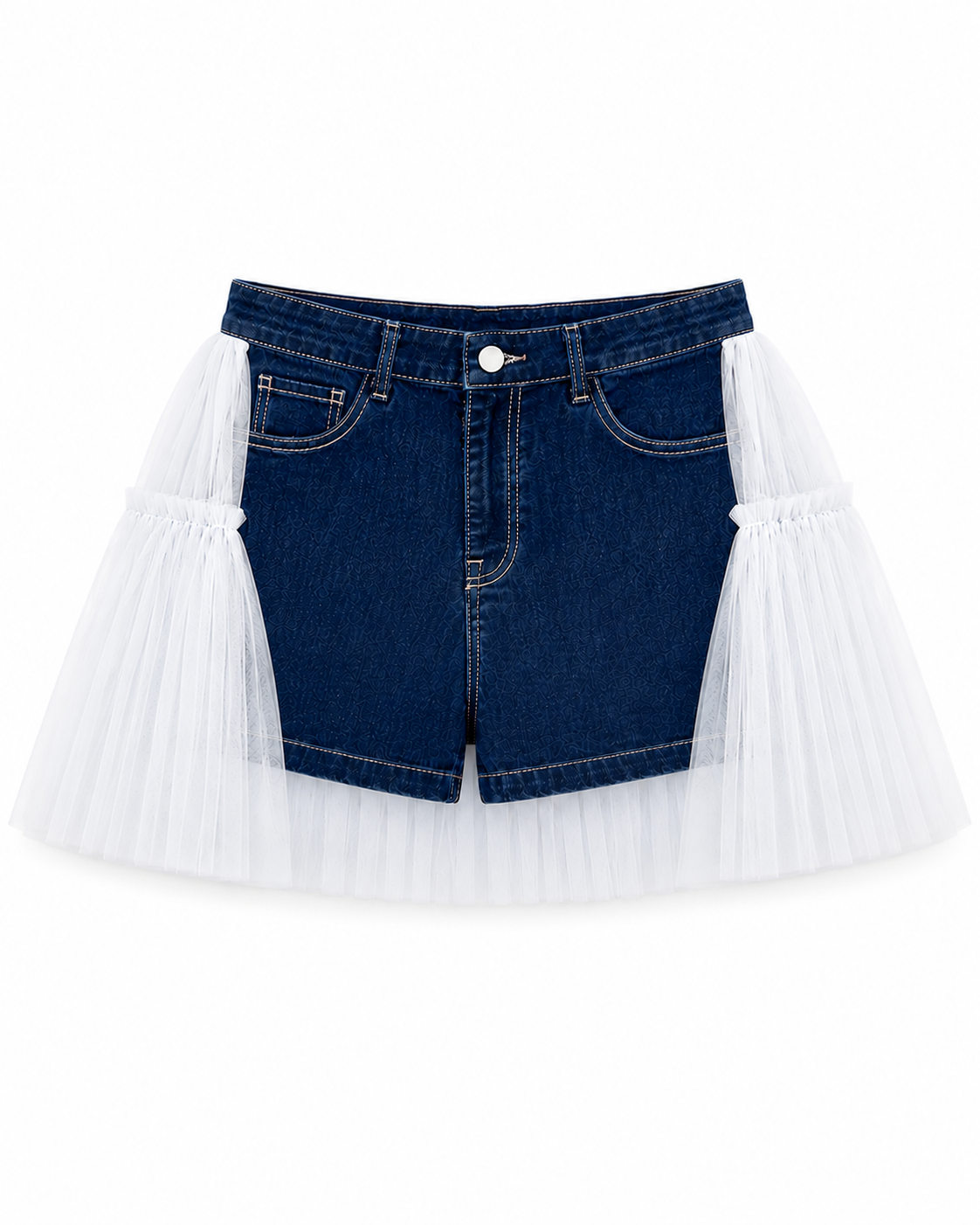 Blue denim shorts with short tulle(1).png