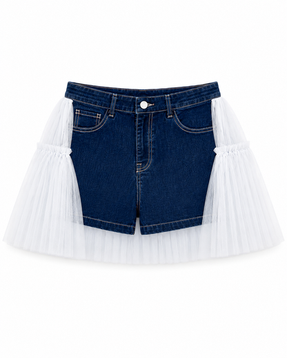 Blue denim shorts with short tulle(1).png
