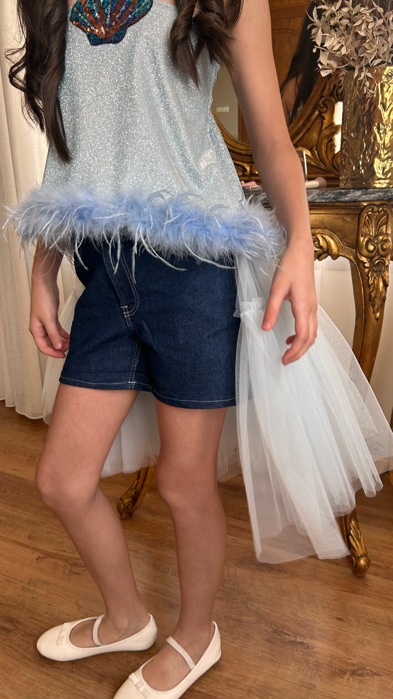 Blue denim shorts with short tulle(1).png