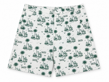 Saudi  denim shorts